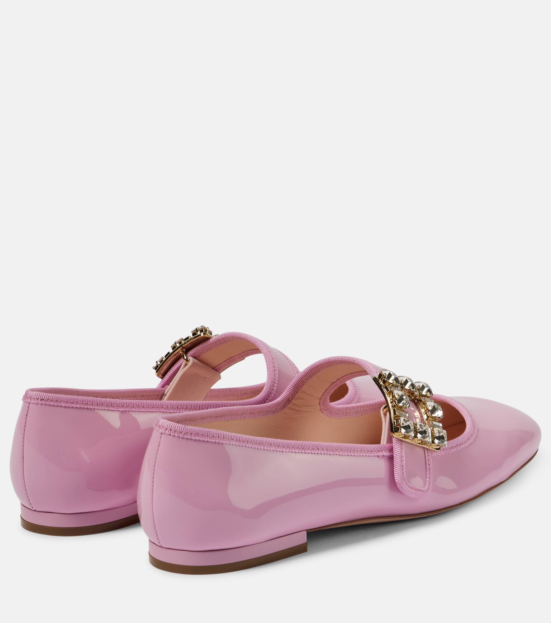 Très Vivier patent leather ballet flats - 3