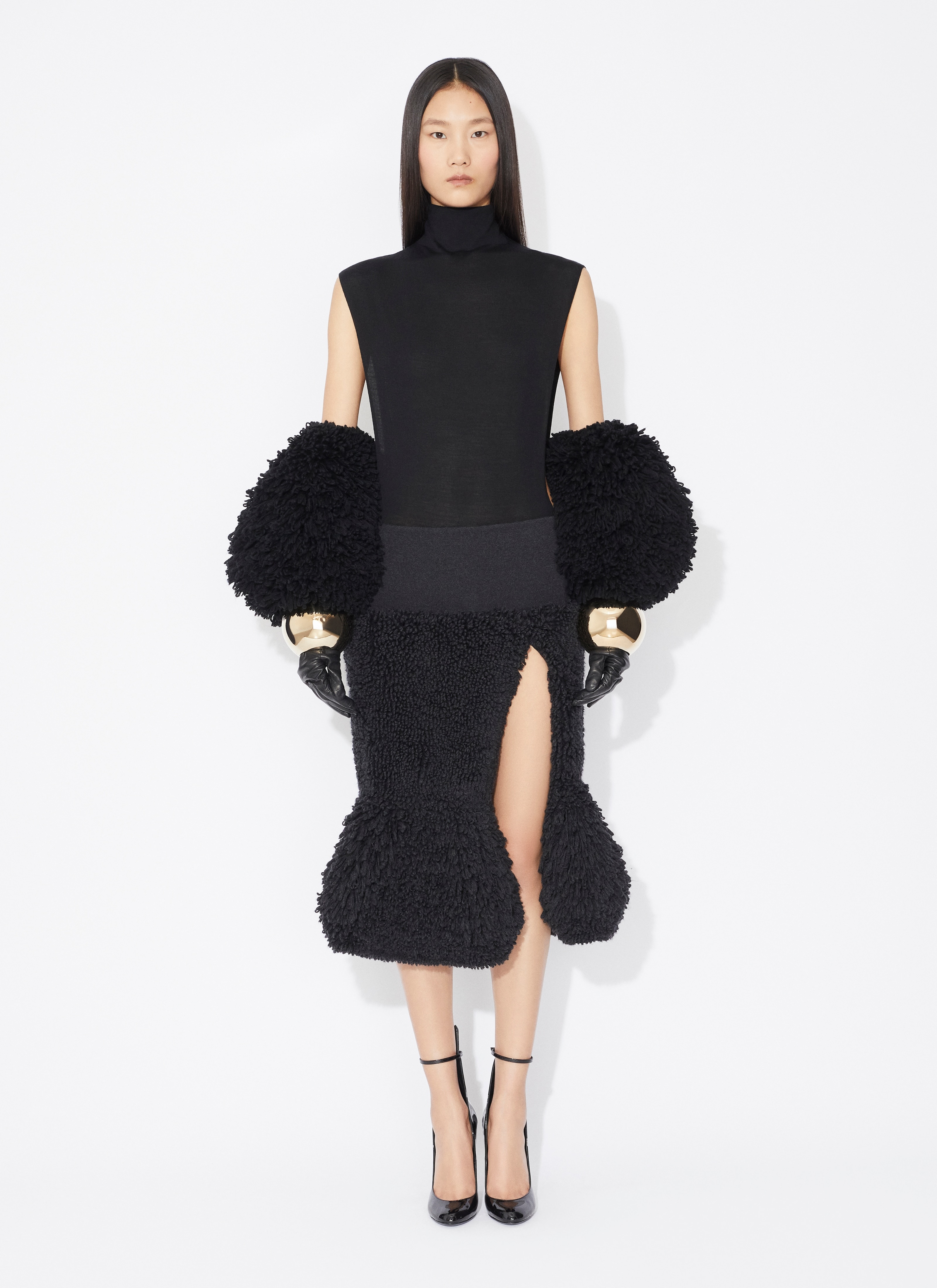 CAP SLEEVE KNIT BODY - 2