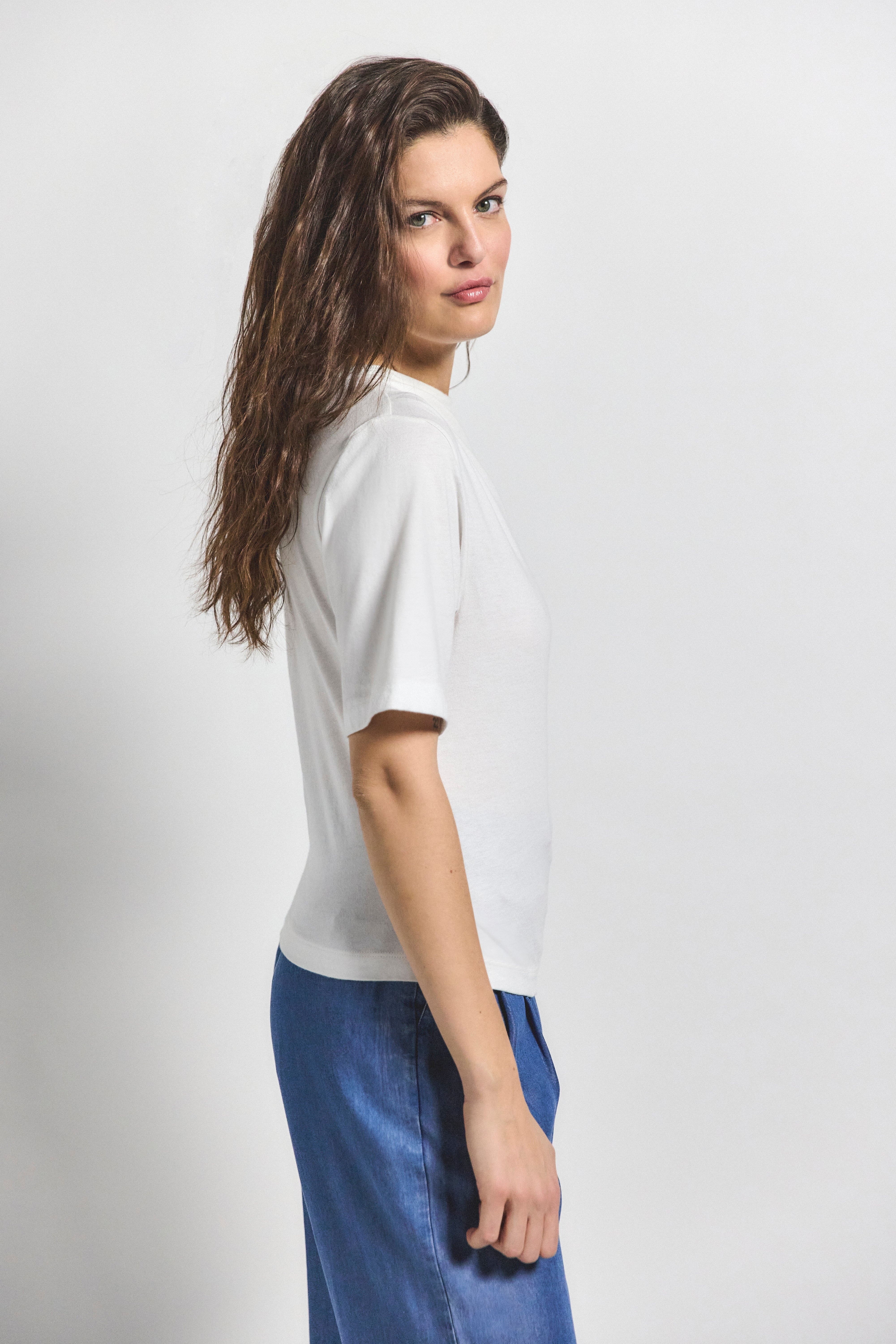 FREDERIC RUCHED SHORT SLEEVE TEE - 3