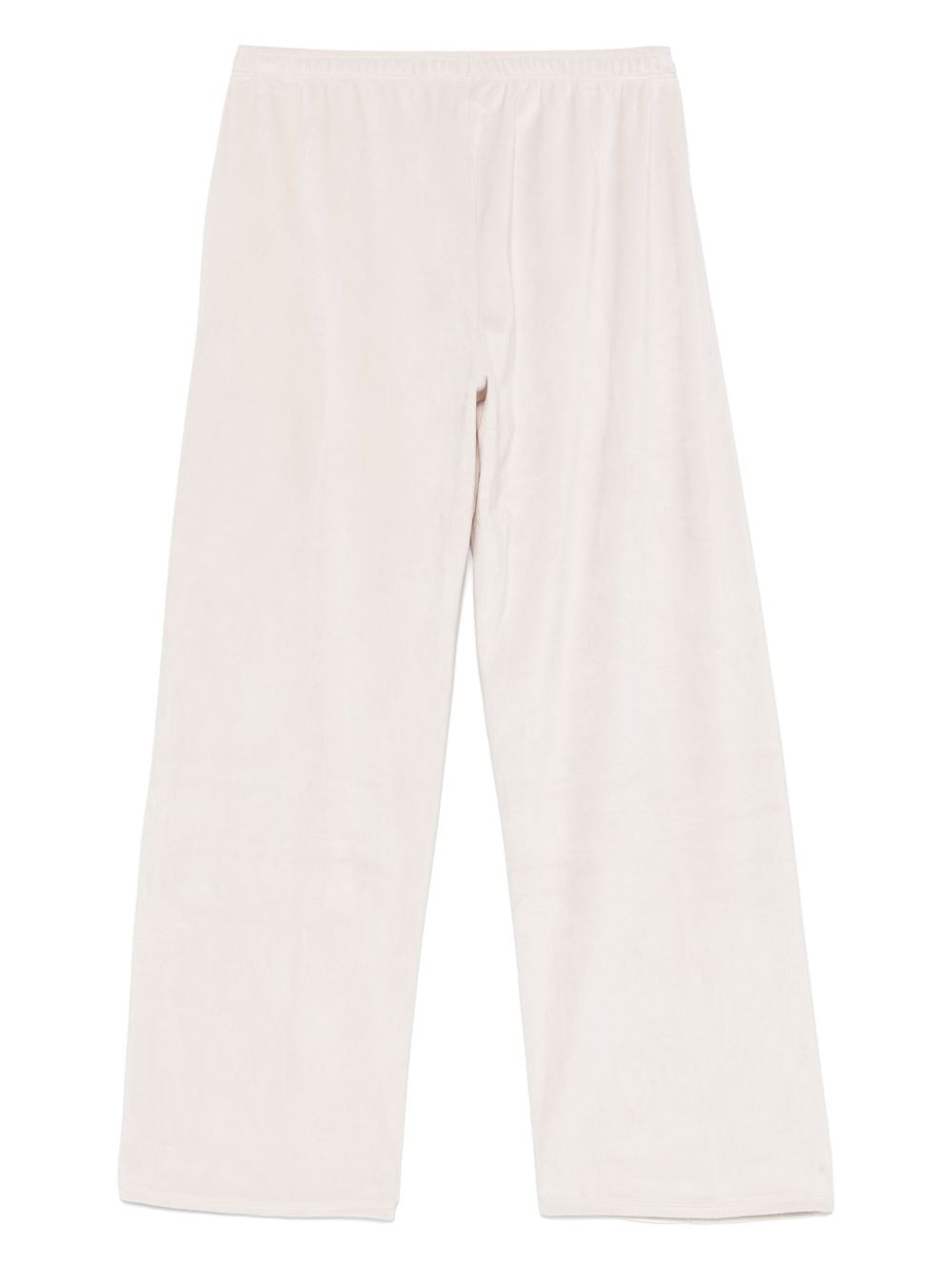 mid-rise velour track pants - 2