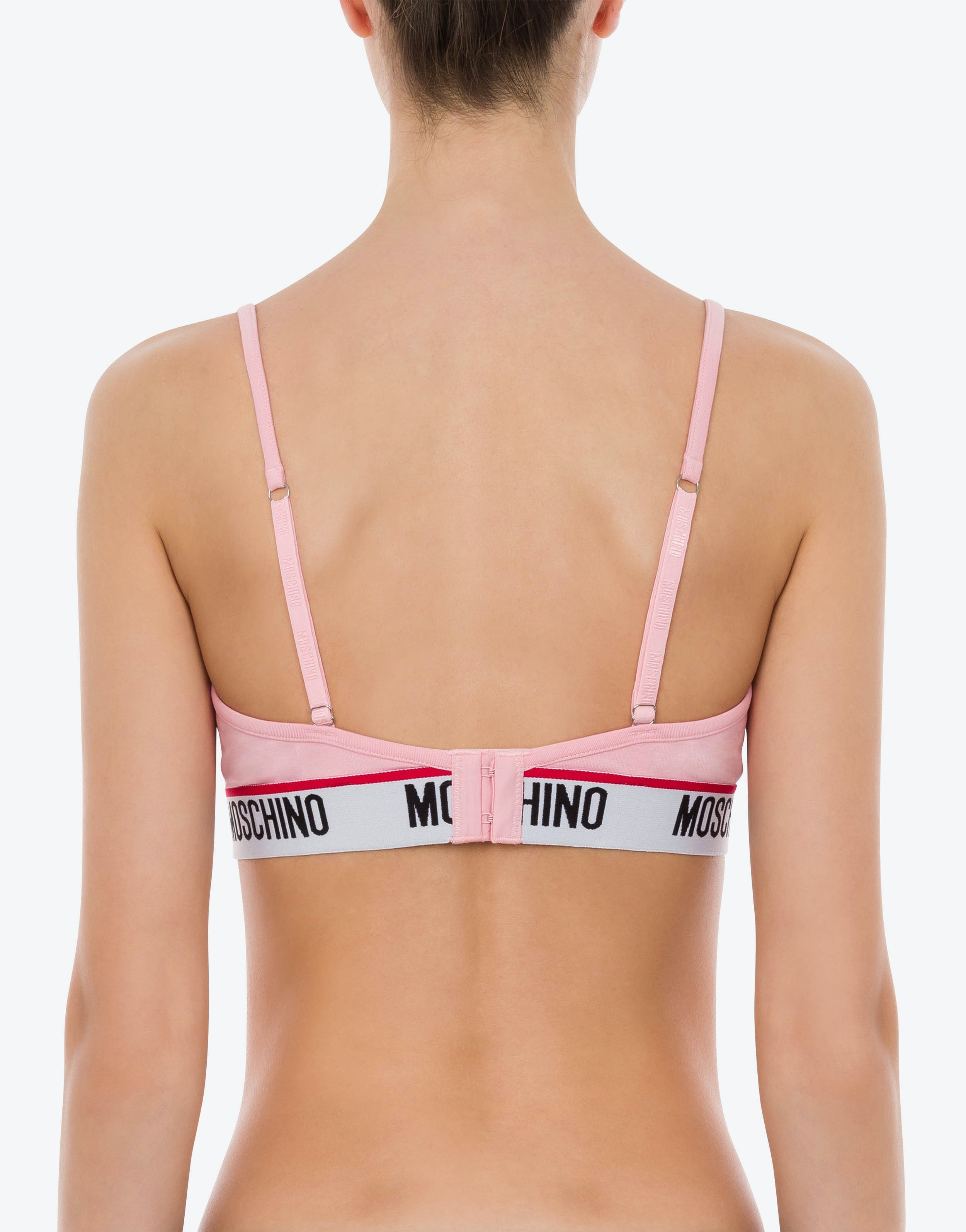 BAND LOGO TRIANGLE BRA - 2