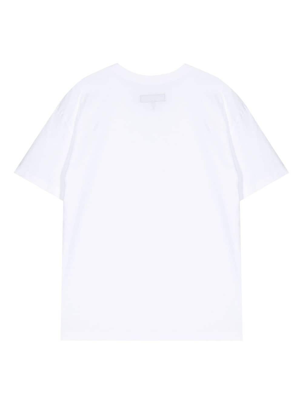 appliquÃ©-detail cotton T-shirt - 2