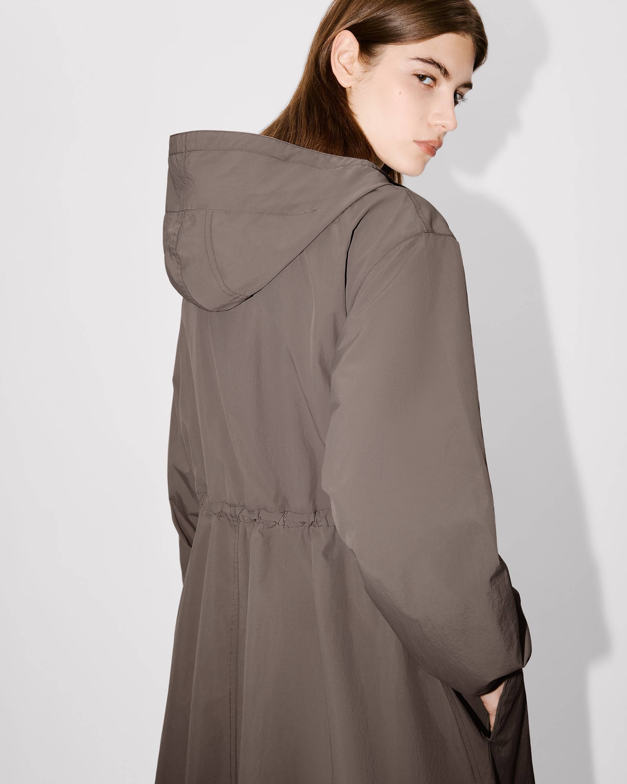 'Boke Flower 2.0' long windbreaker - 8