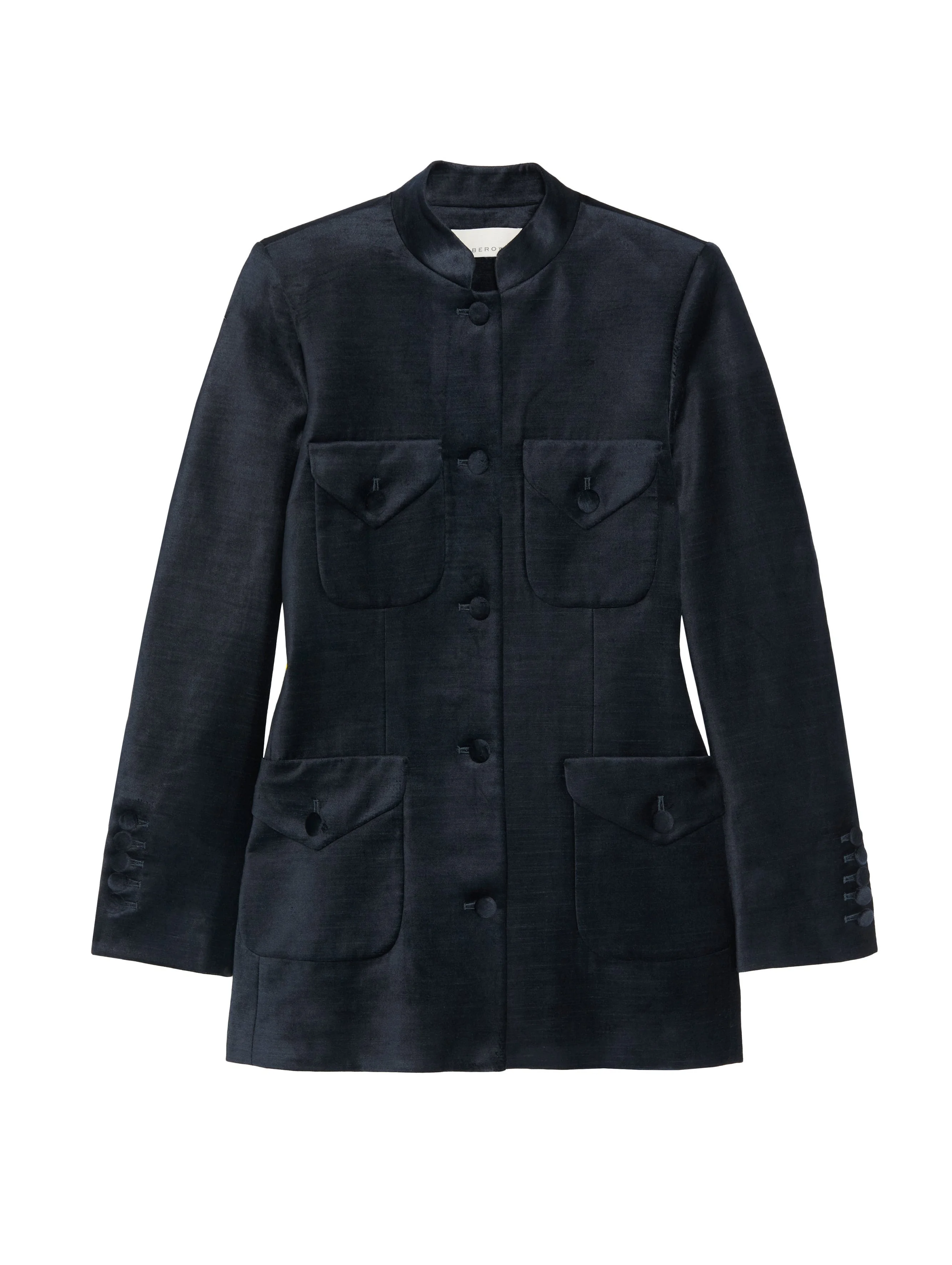 LIQUID VELVET SIGNATURE RAJA JACKET - 1