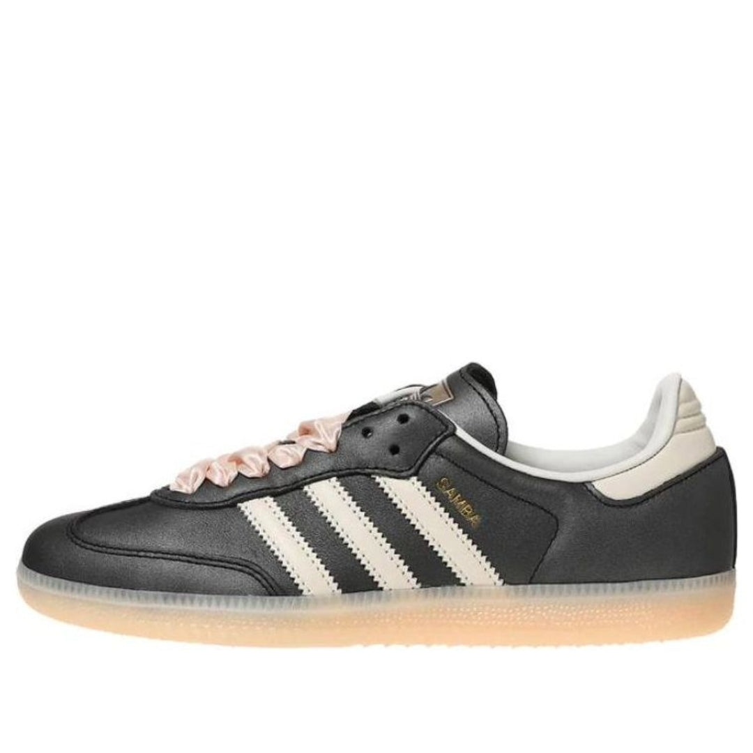 (WMNS) adidas Originals Samba OG 'Black Beige' IH8047 - 1