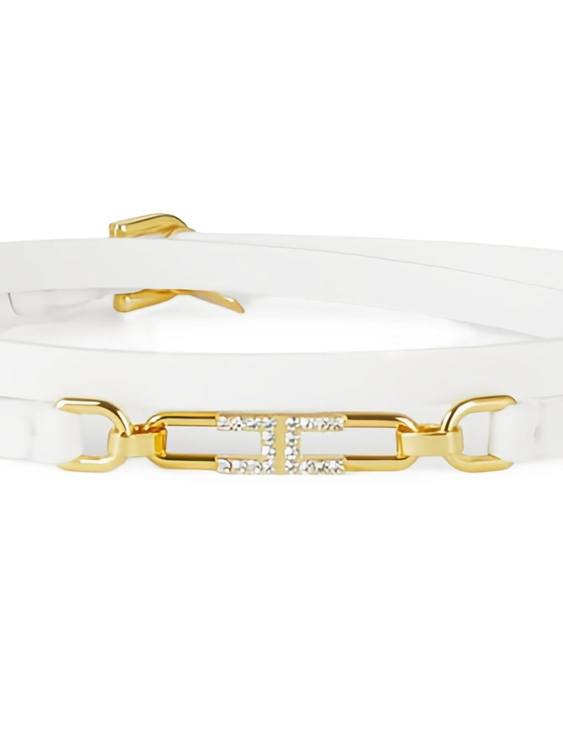 ELISABETTA FRANCHI logo-detail necklace outlook