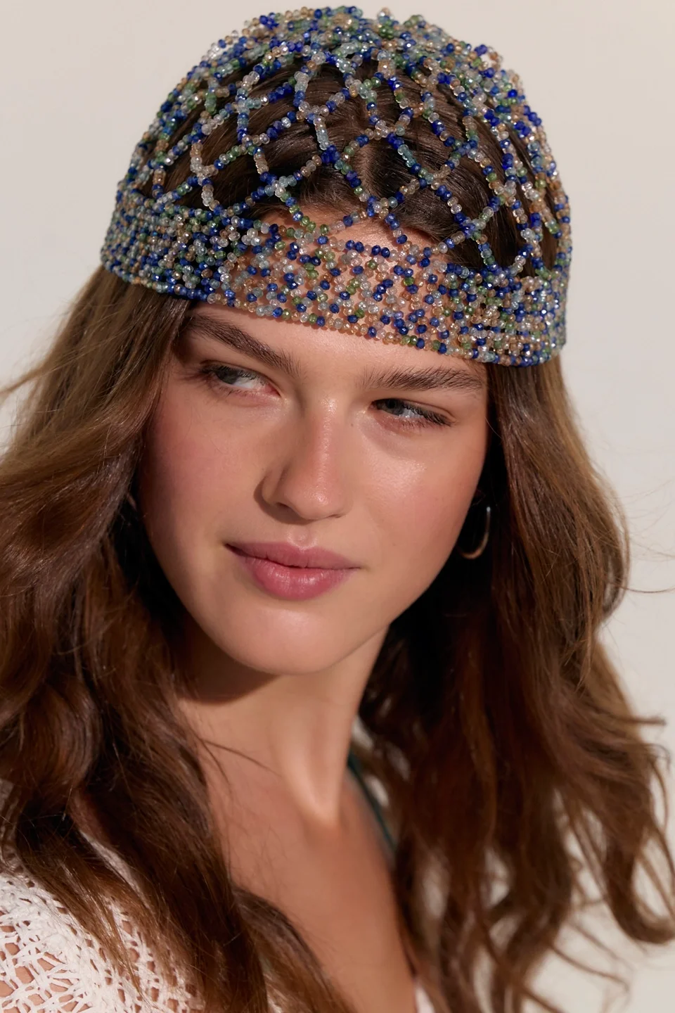 Muse Beaded Disco Cap - 1