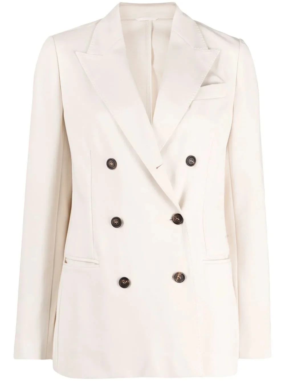 double-breasted peacoat - 1