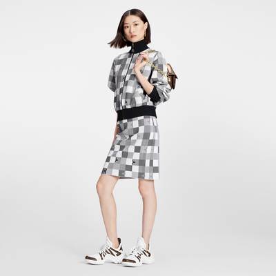 Louis Vuitton Pop Monogram Damier Knit Skirt outlook