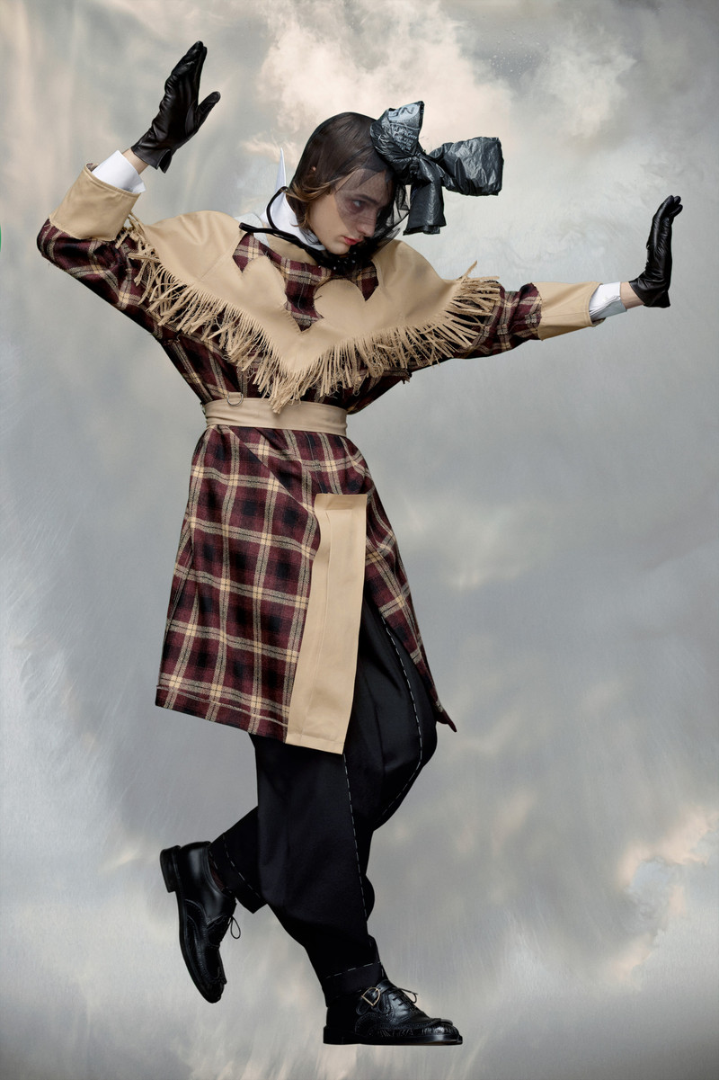 Fringe trench coat 3