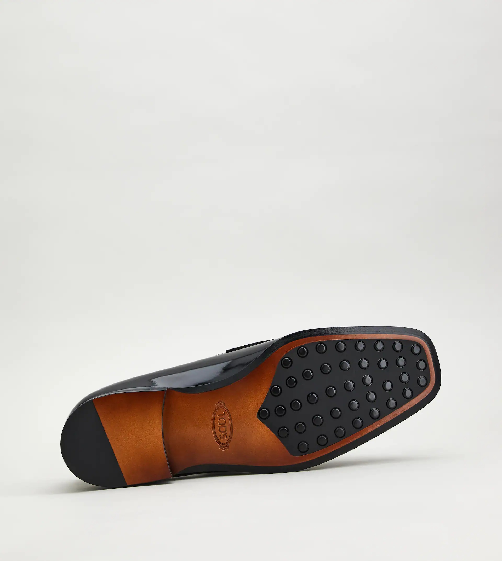 LOAFERS IN LEATHER - BLACK - 4