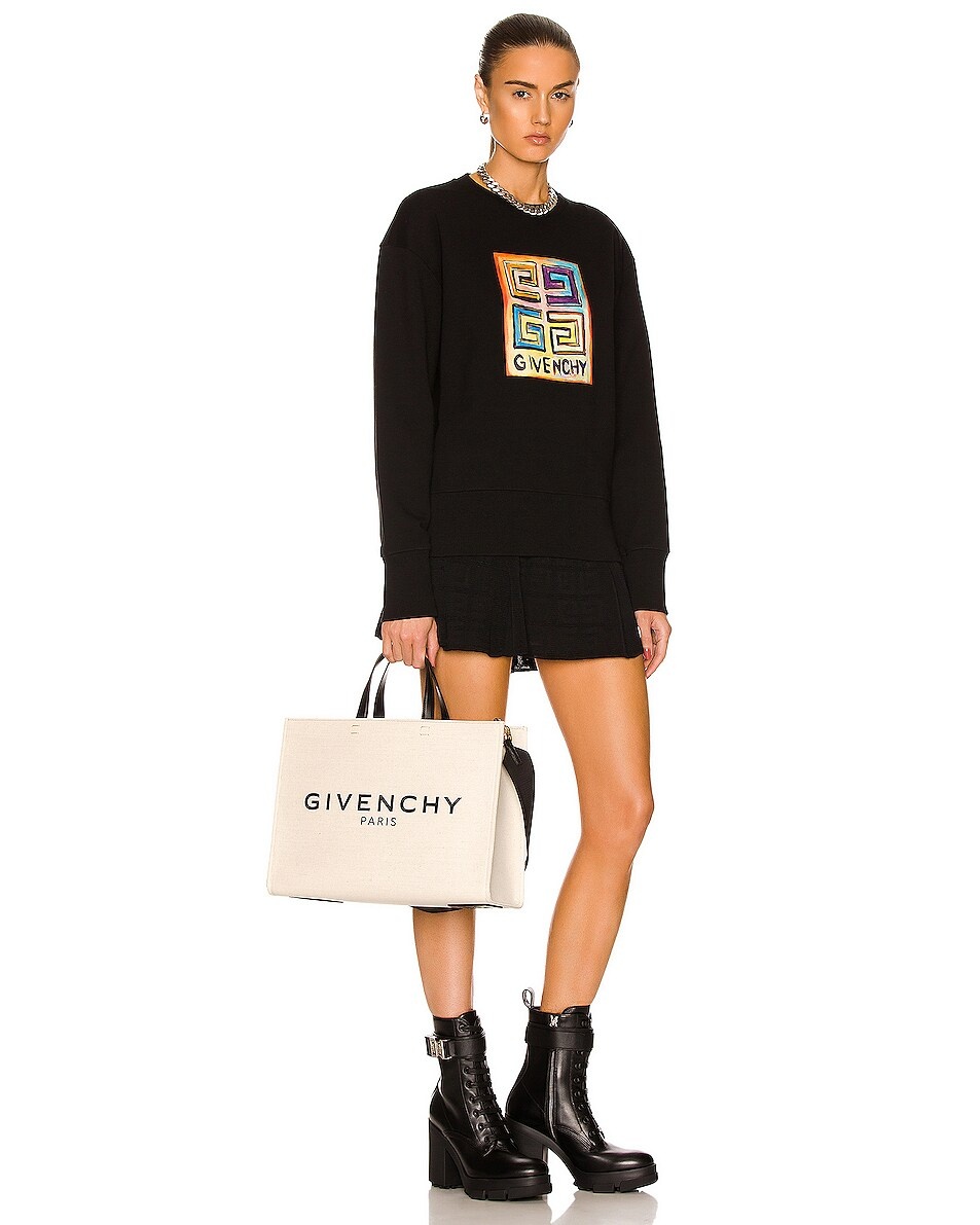 GIVENCHY(ジバンシィ)/関税送料込み MEDIUM 4G TOTE BAG Givenchy G-Tote Medium Shopping Bag in 4G Logo Canvas with
