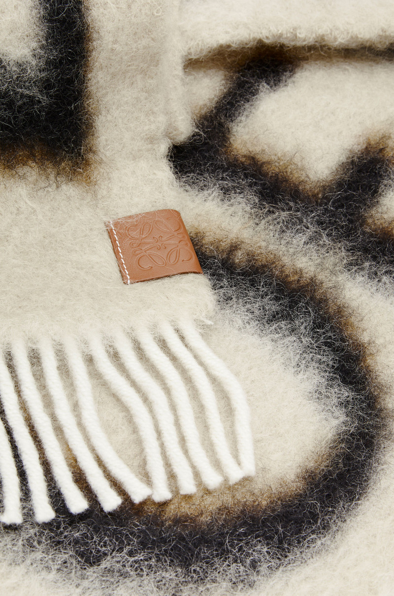 LOEWE scarf in wool and mohair 4