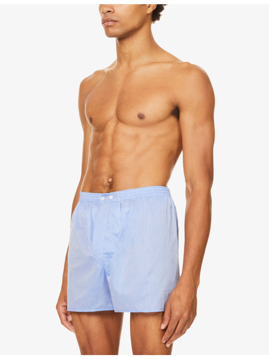 Amalfi Batiste relaxed-fit cotton woven boxer shorts - 3