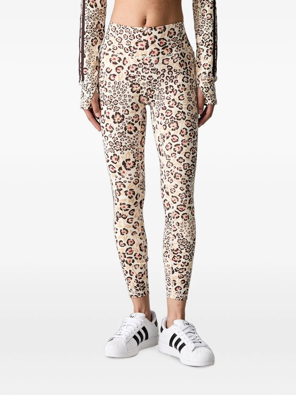x FARM Rio leopard-print leggings - 1