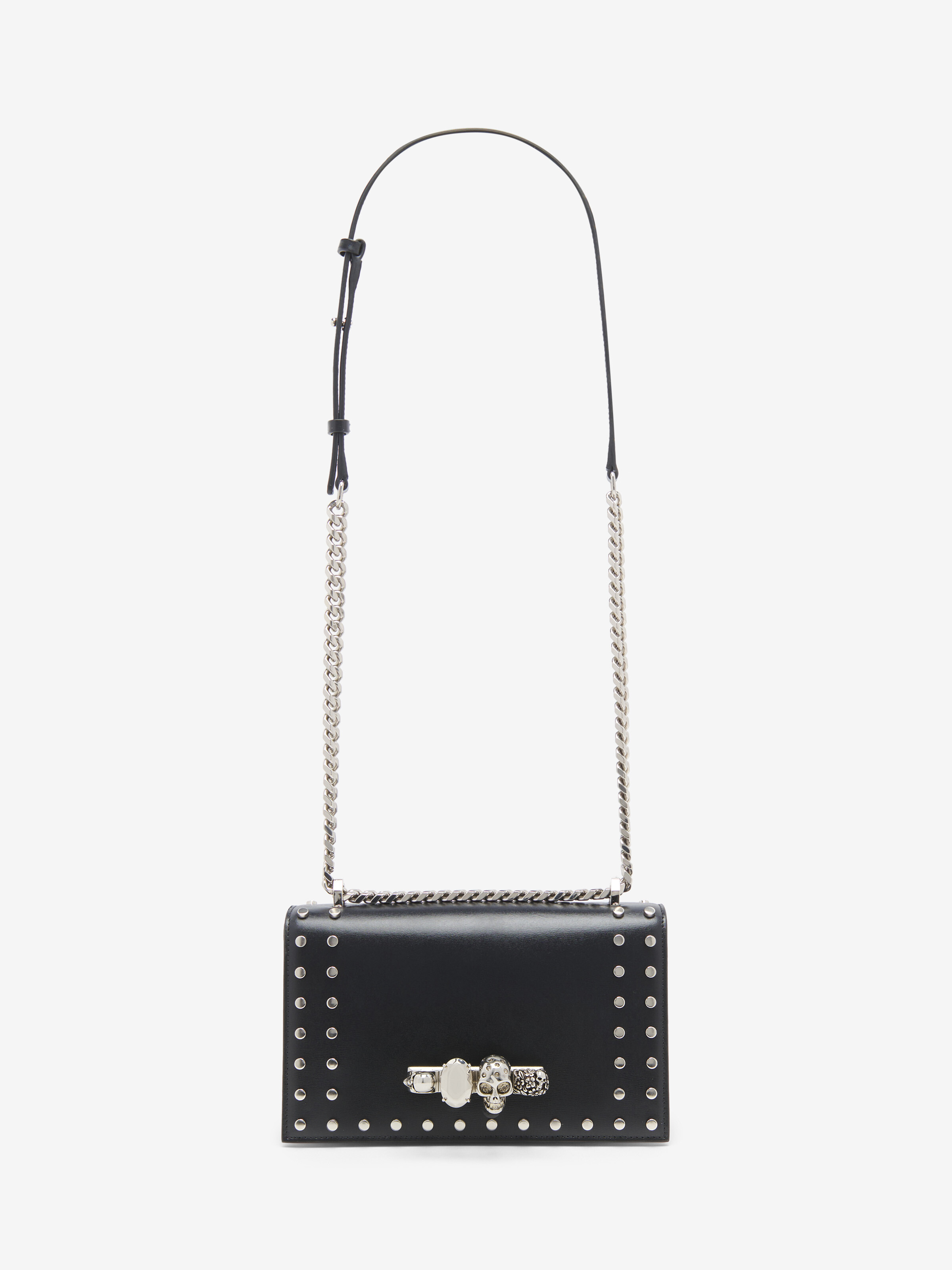 Stud-Embellished Jewelled Satchel - 6