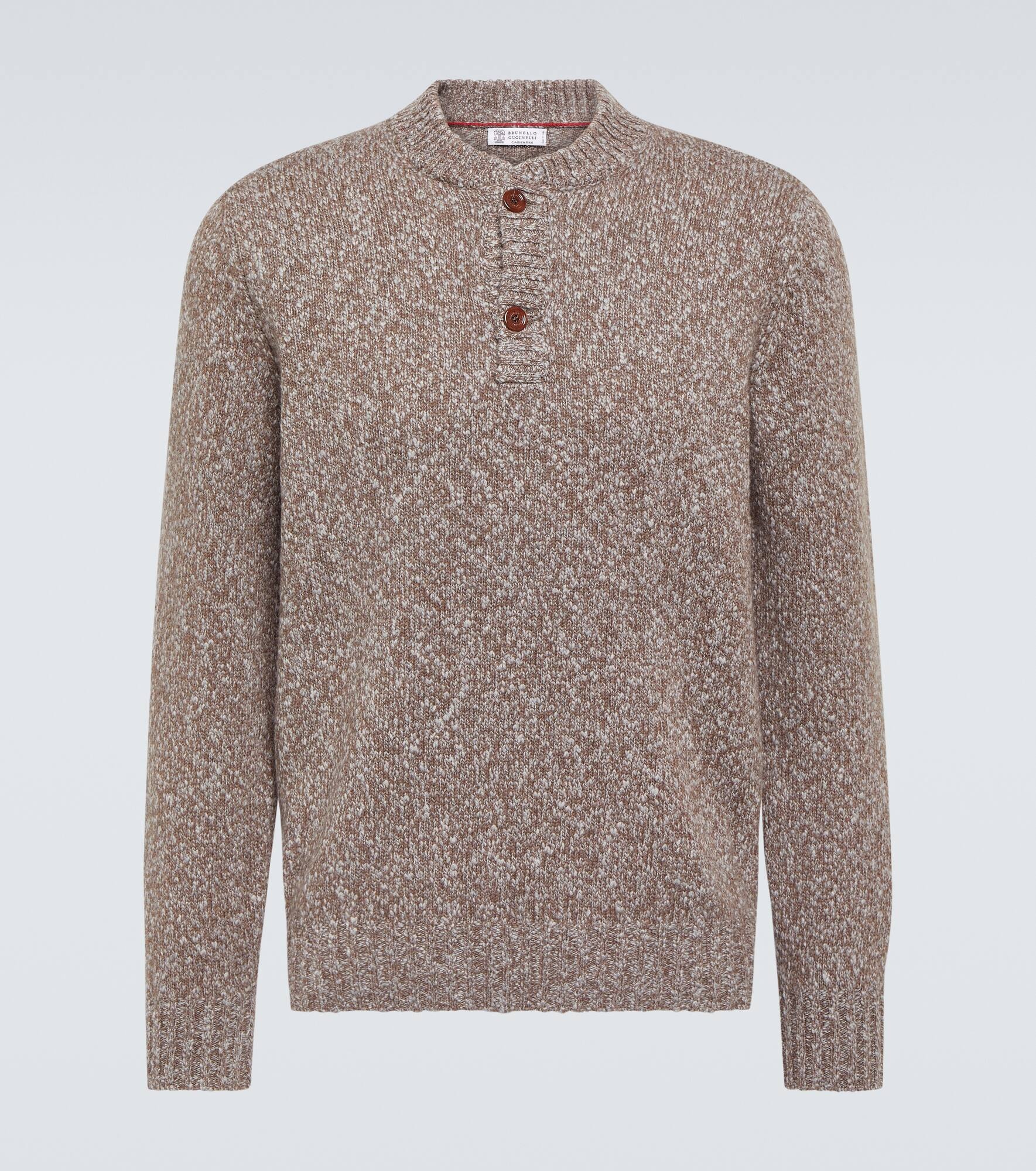 Wool and cashmere sweater - 1