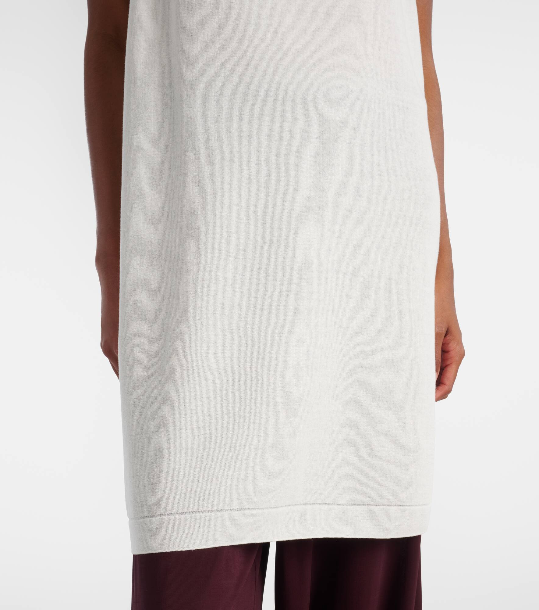 Cotton and wool-blend tunic - 5