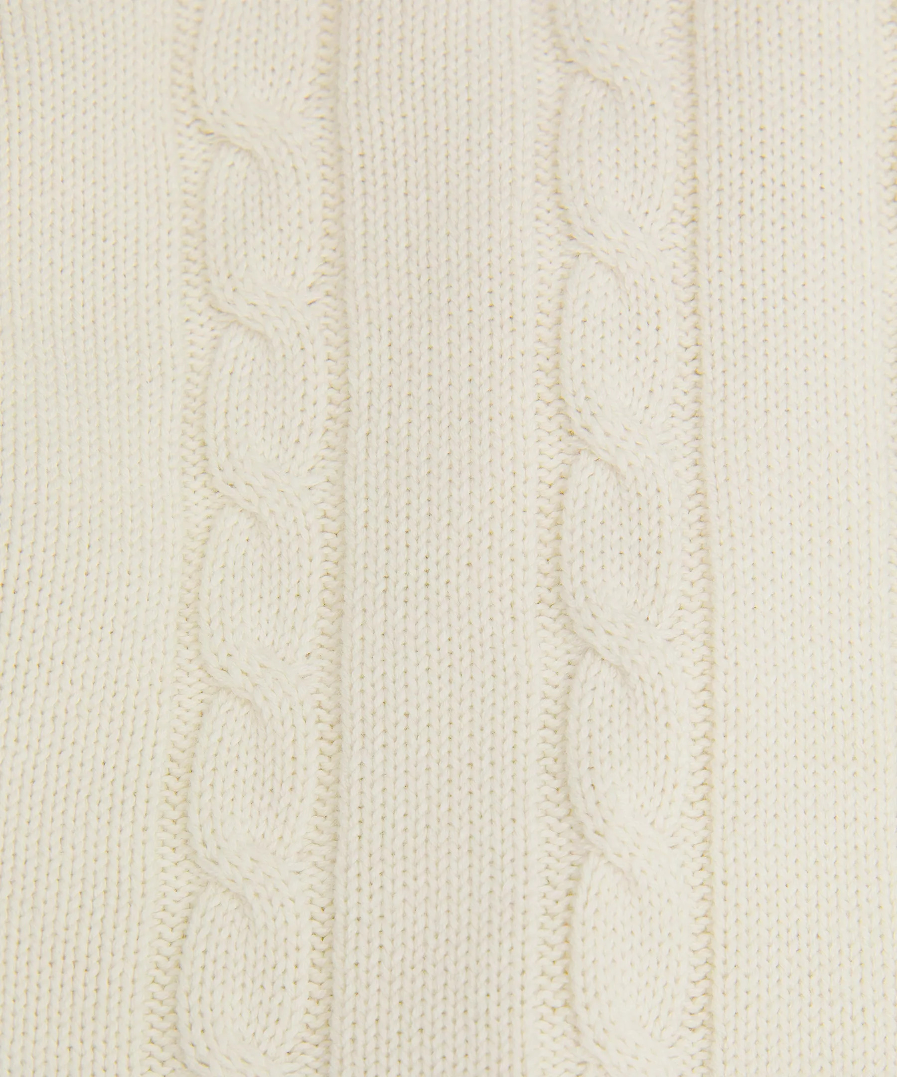 Cotton-Blend Cable-Knit Cardigan *Tennis Club - 6