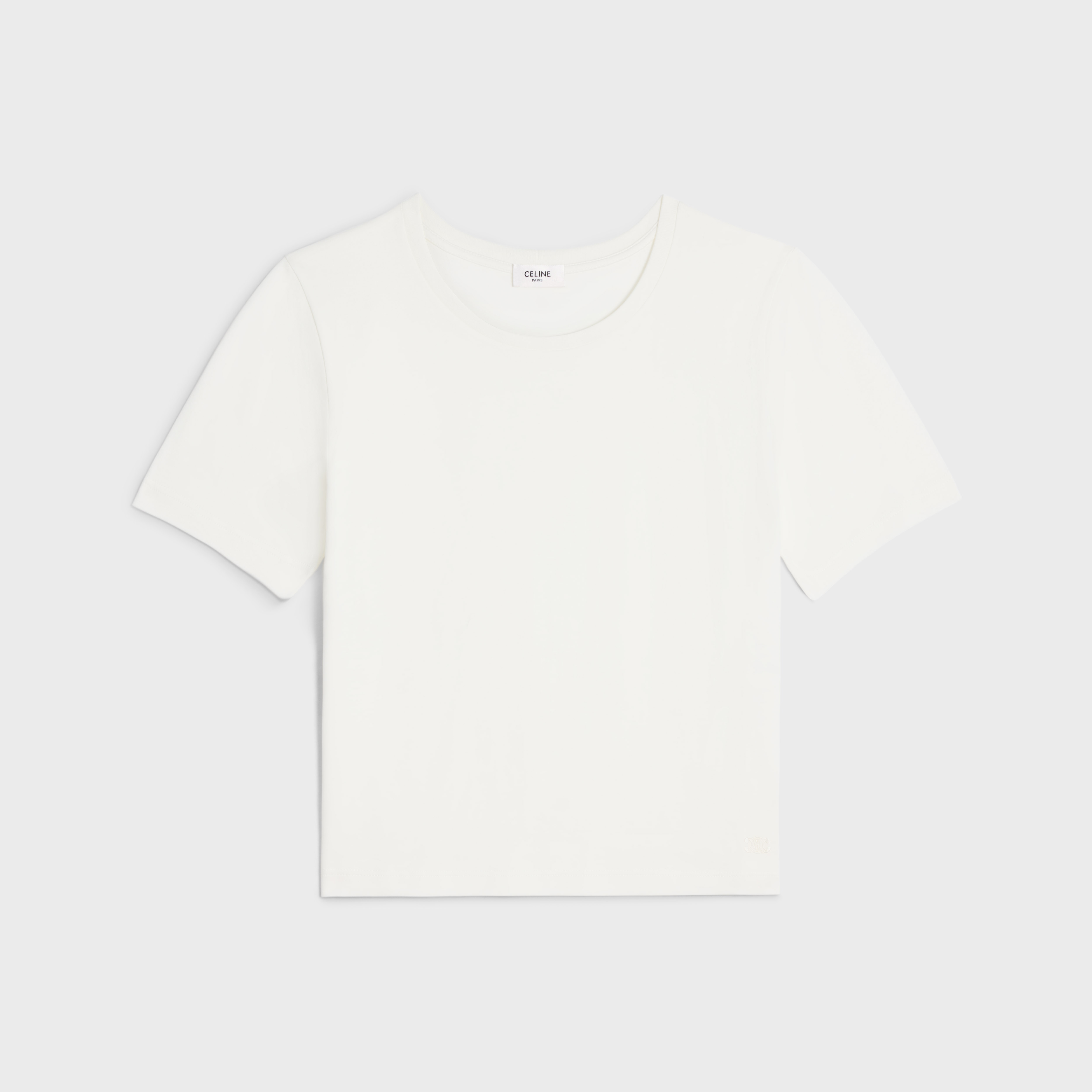 BOXY TRIOMPHE T-SHIRT IN COTTON JERSEY - 1