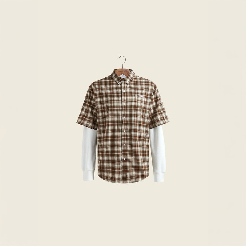 DOUBLE LAYERED BUTTON DOWN 1