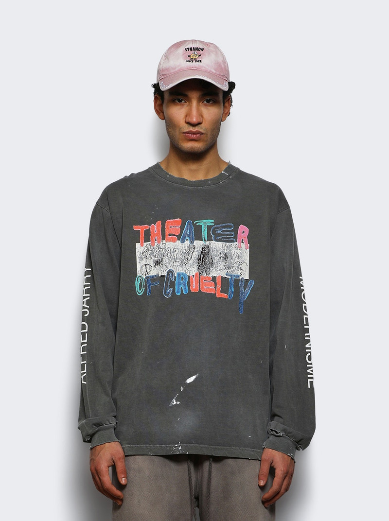 Paly Theater Of Cruelty Long Sleeve Tee Black outlook