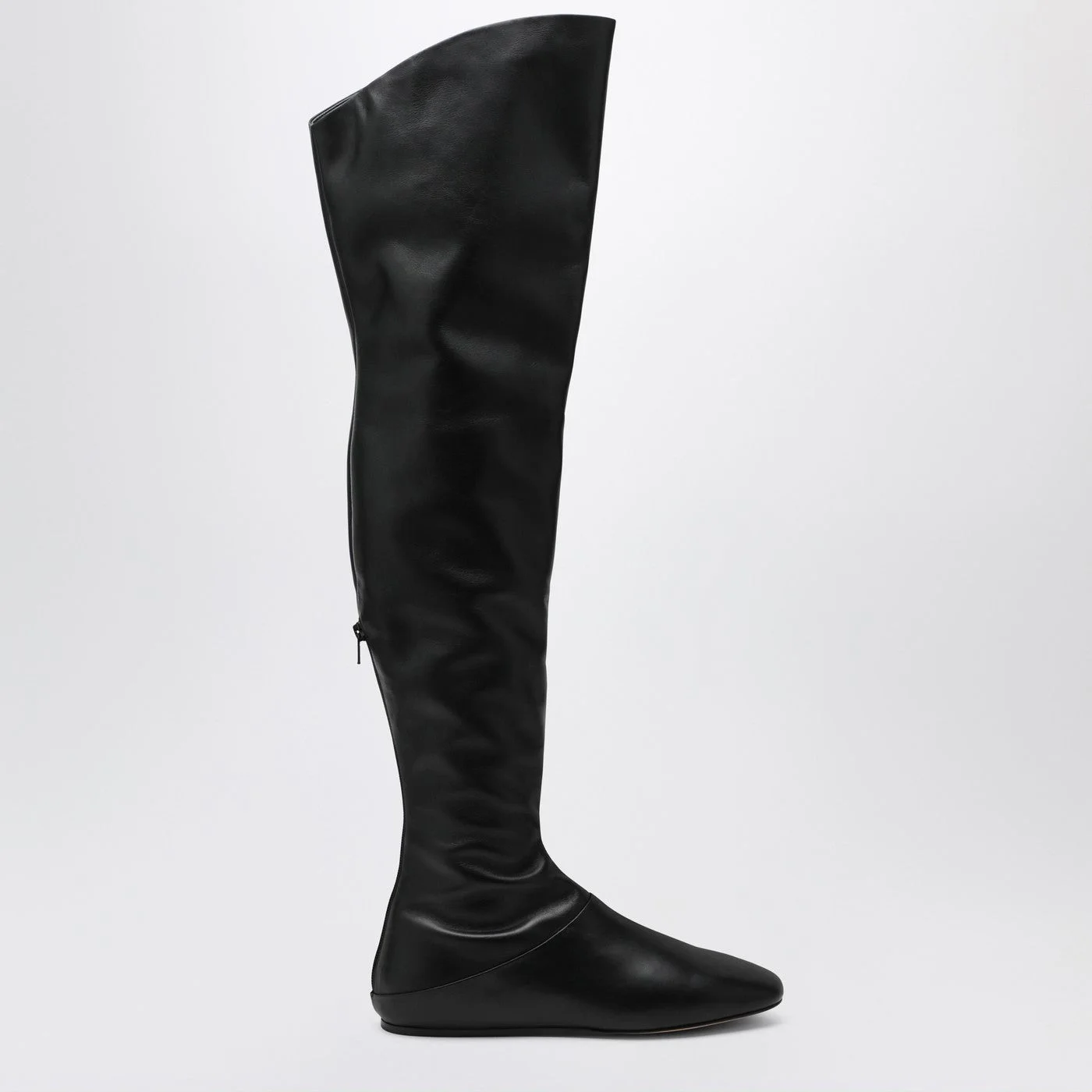 Black tall Luna boots - 1