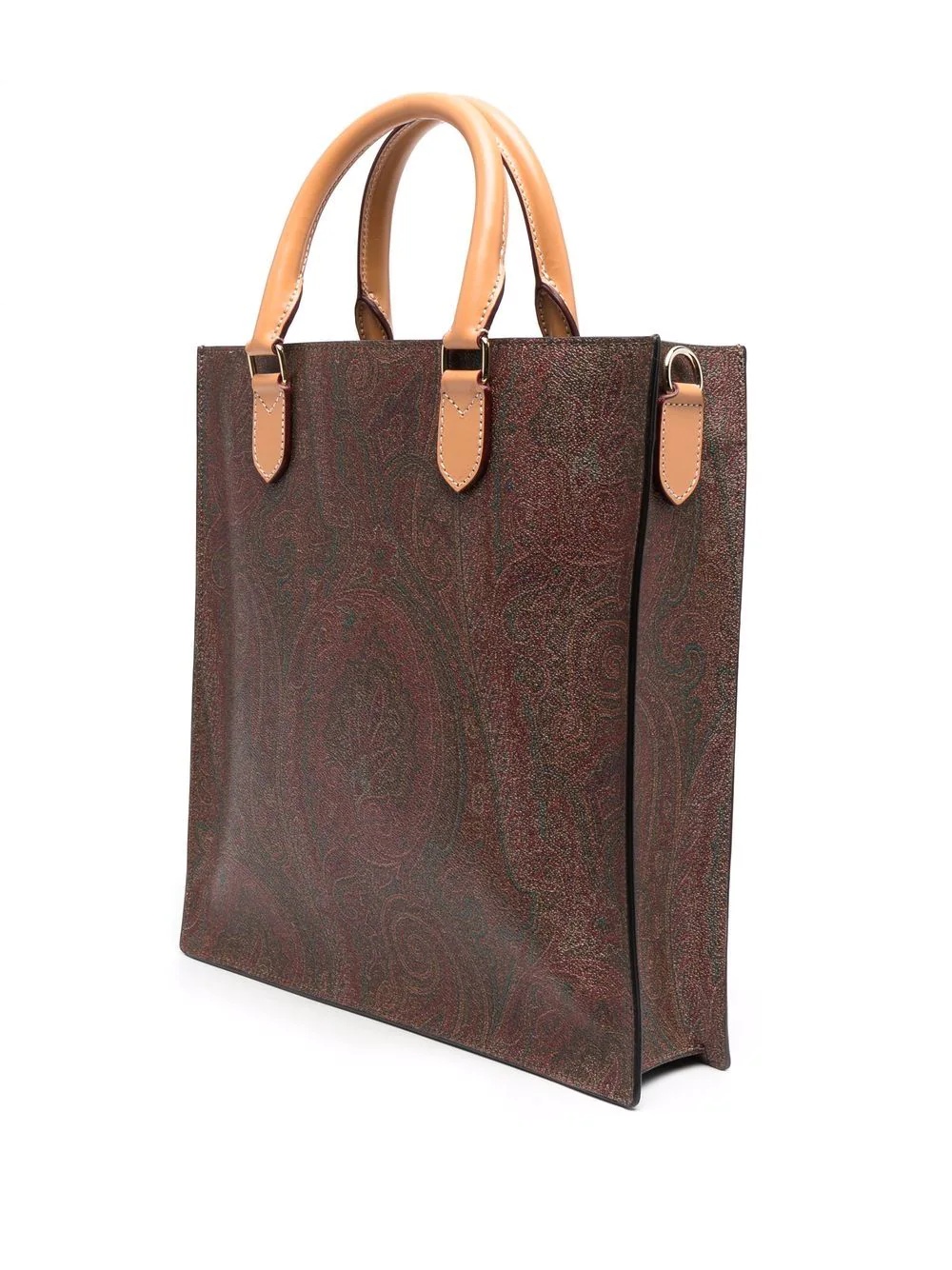 paisley-print tote bag - 3