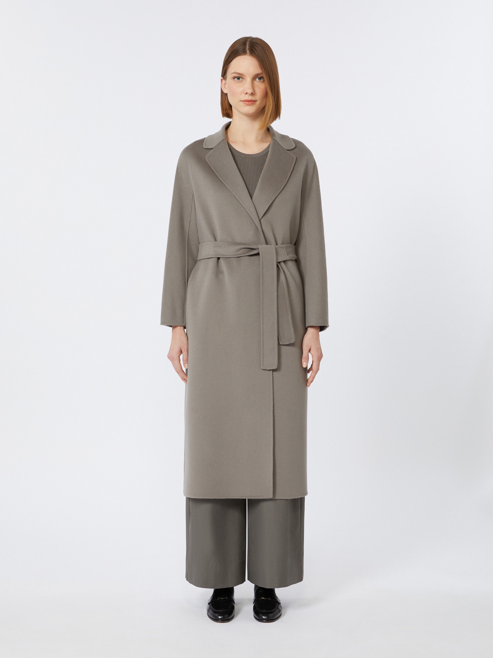ESTURIA Wool broadcloth midi coat - 3