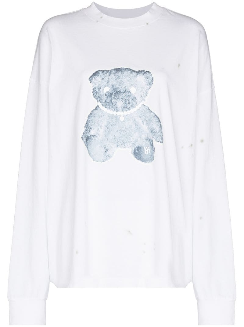 Teddy Bear cotton sweatshirt - 1