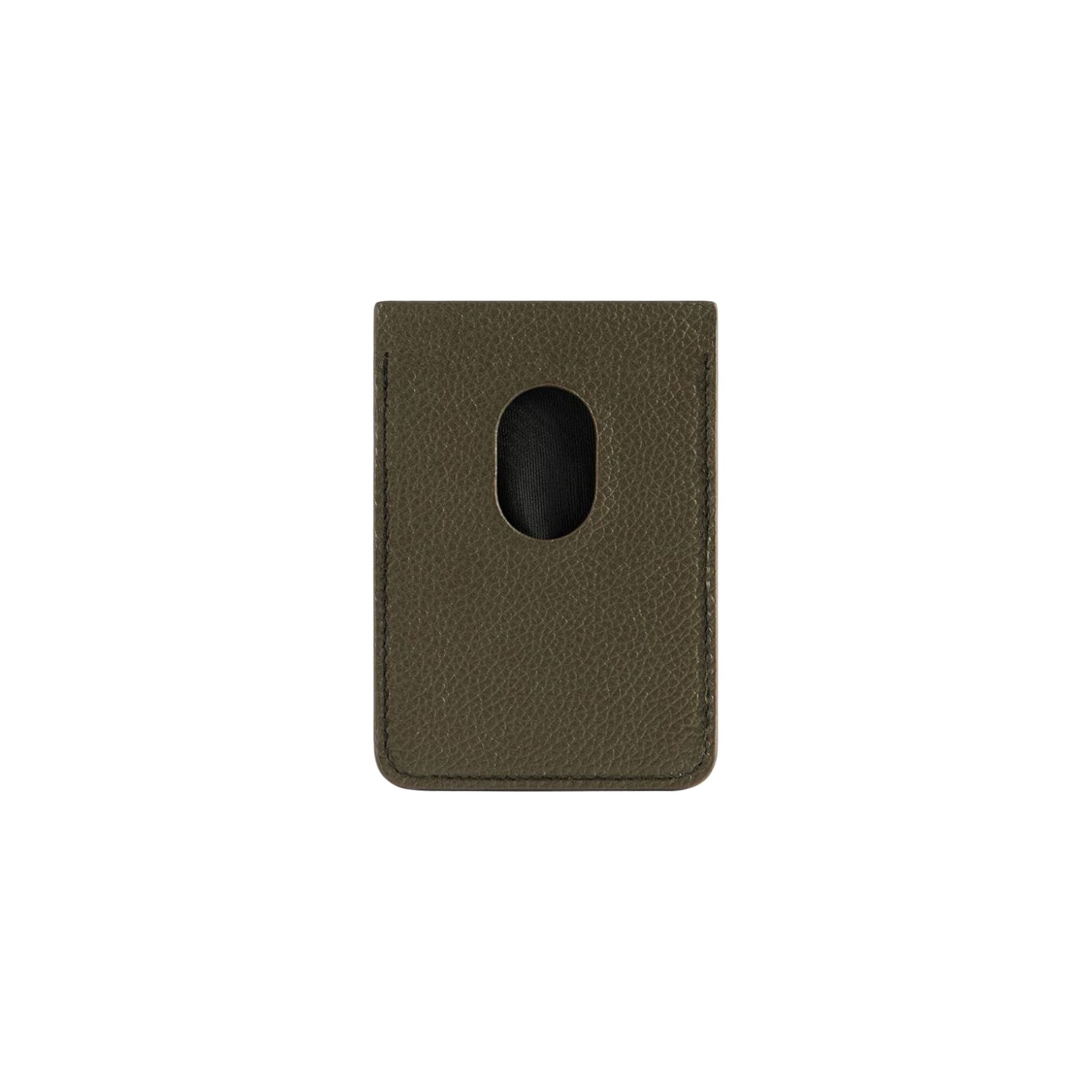 Balenciaga Cash Magnet Card Holder 'Olive' - 2