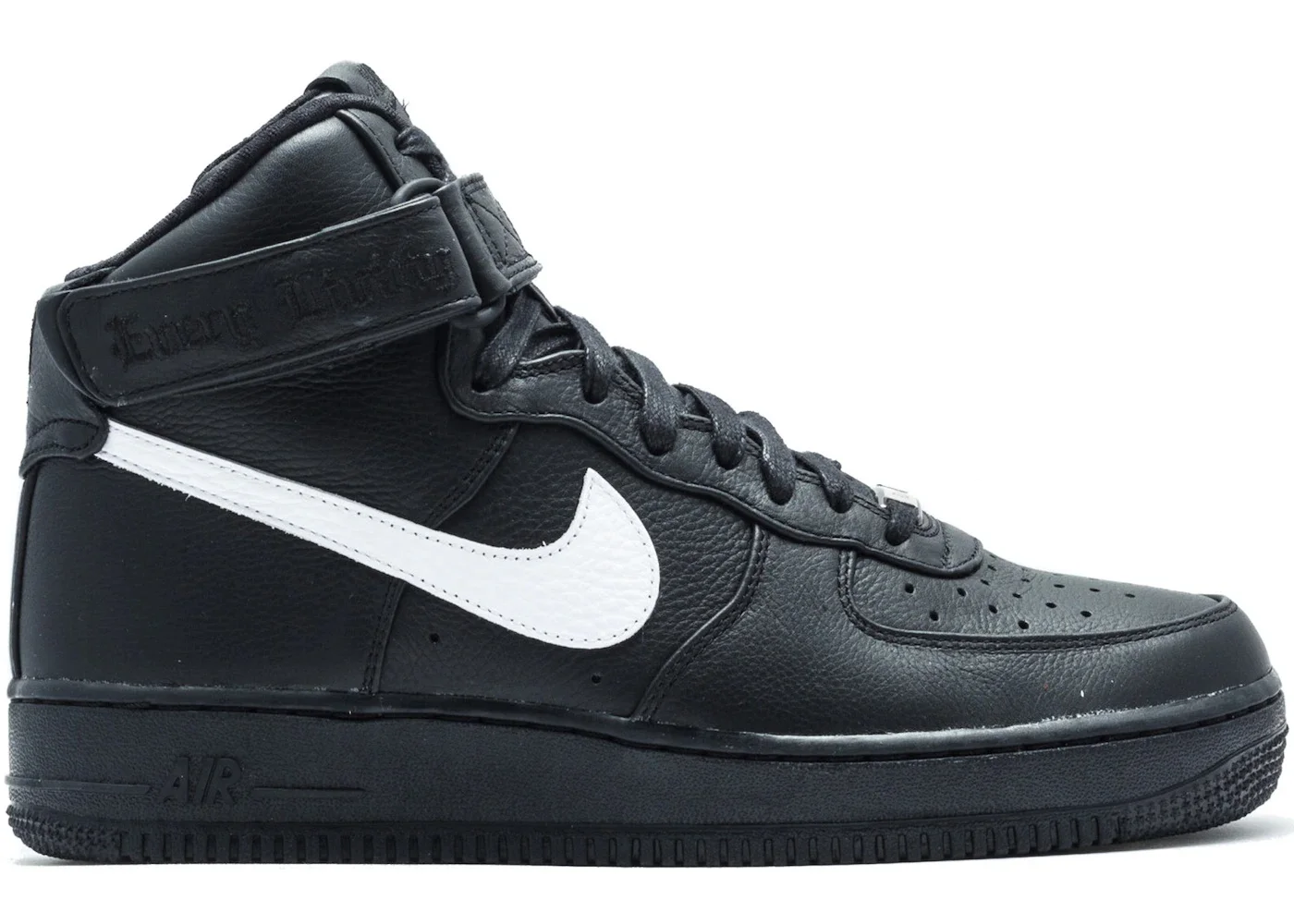 Nike Air Force 1 High Vlone Black White - 1