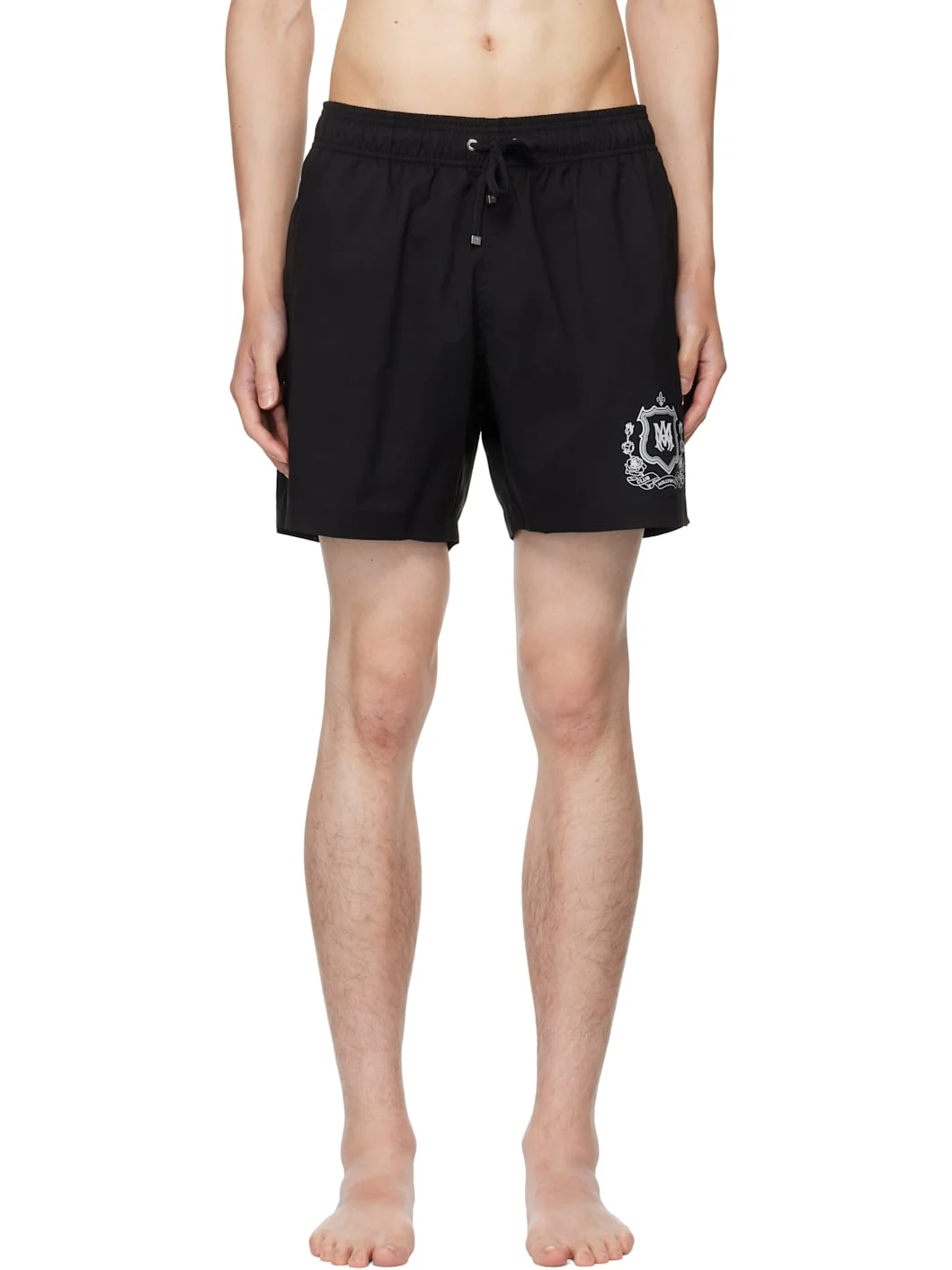 Black 'Club AMIRI' Swim Shorts - 1