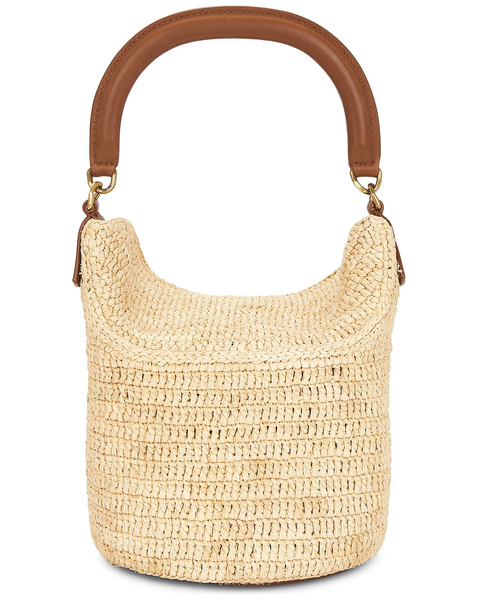 Top Handle Bucket Bag - 3