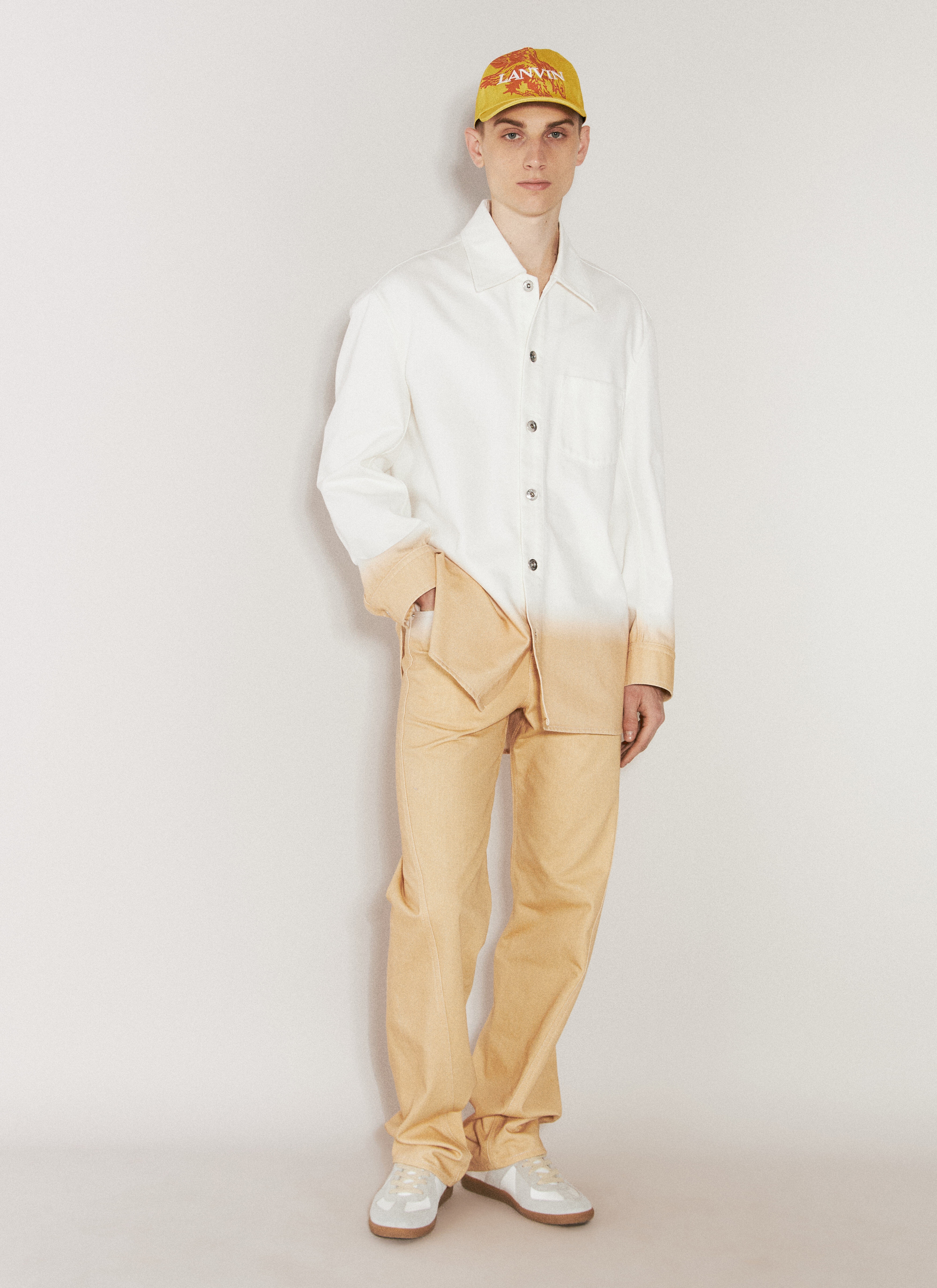 Gradient-Effect Twisted Jeans - 3