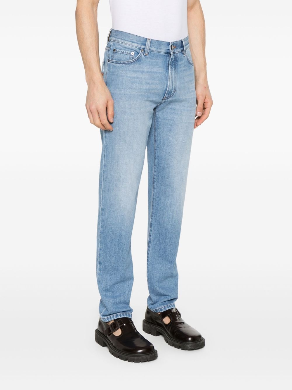 logo-patch jeans - 3