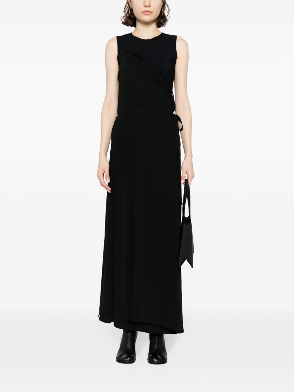 lace-detail maxi dress - 2