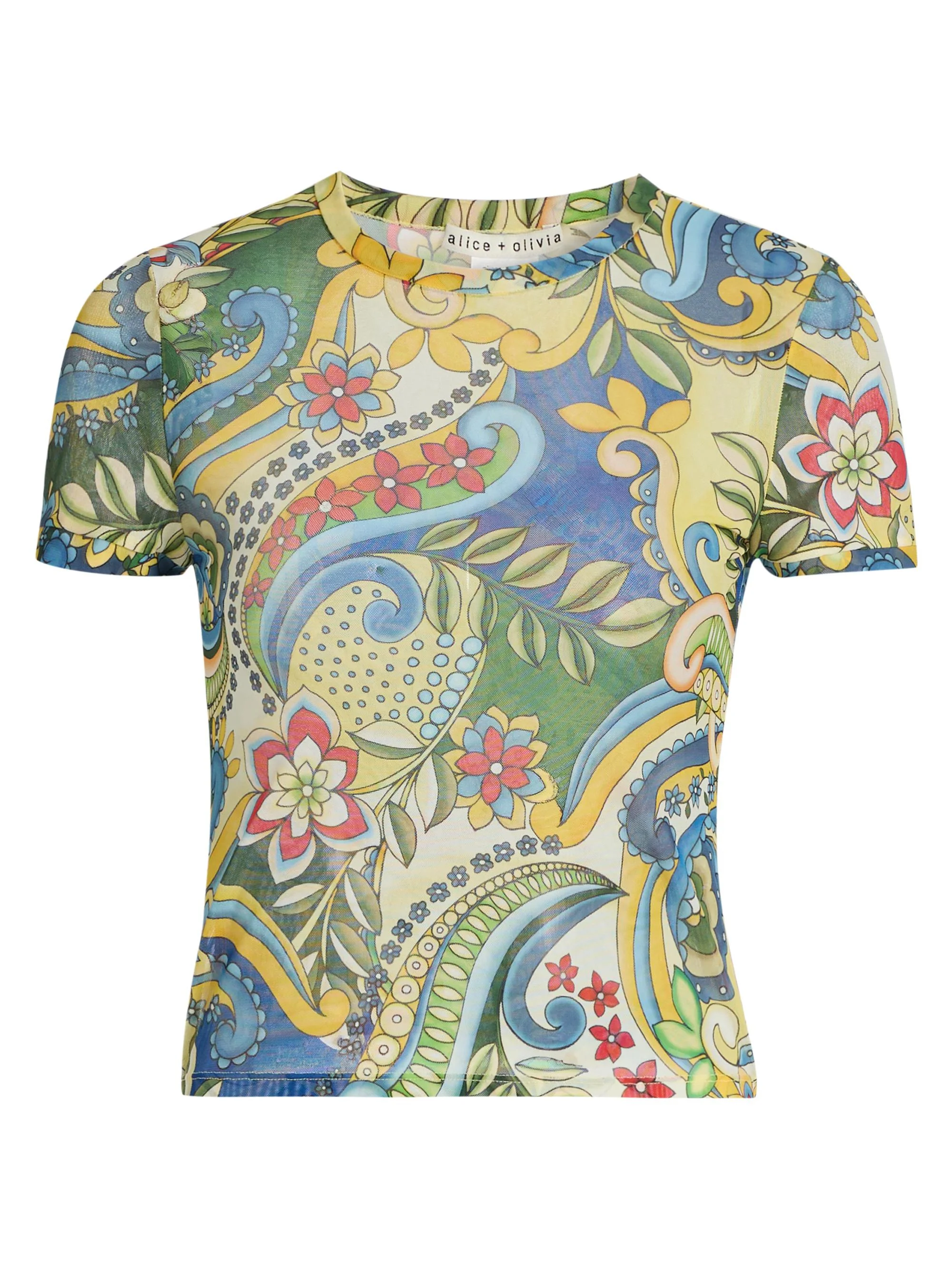 Women's Tess Crewneck T-Shirt - Heat Wave - 1