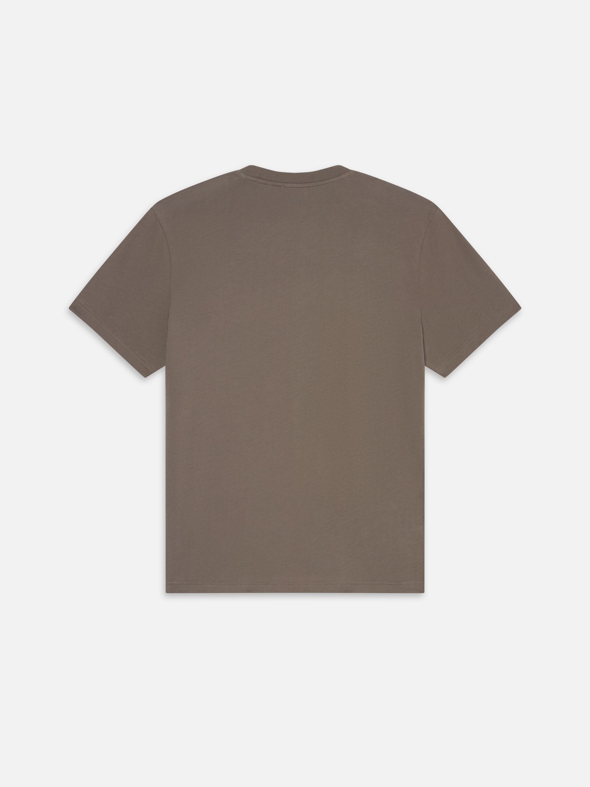 Light Cotton Tee in Smoky Mocha - 4