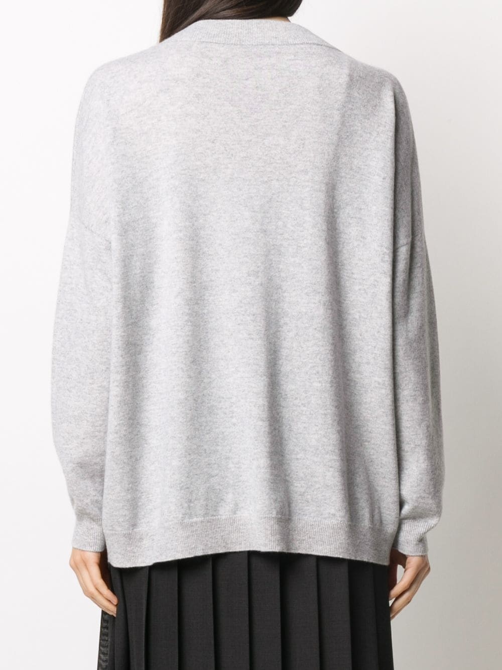 long crew-neck jumper - 4