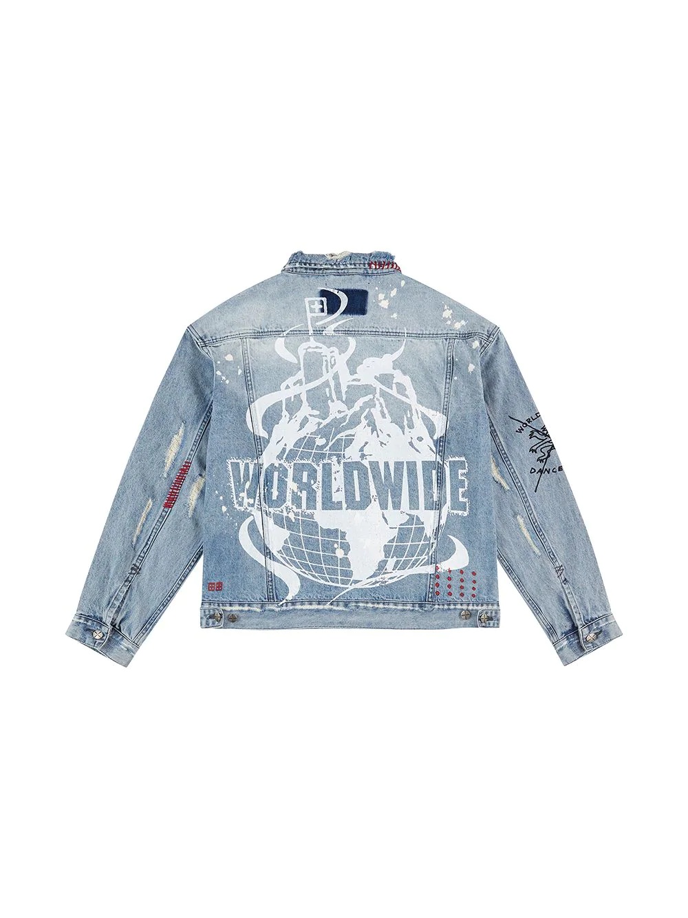 Oh G Worldwide denim jacket - 2