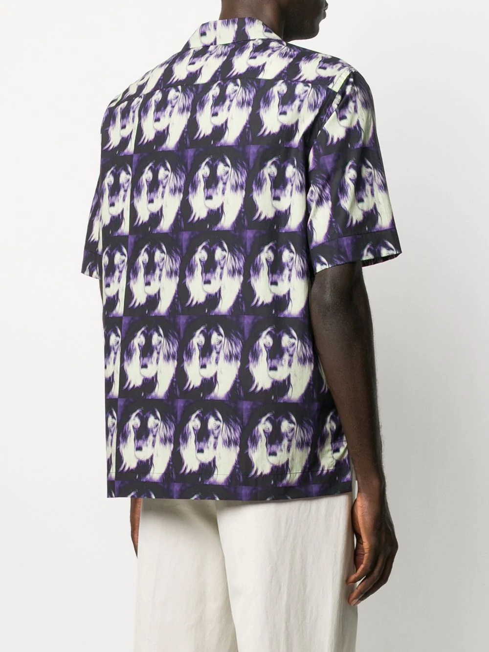 printed short-sleeved shirt - 4