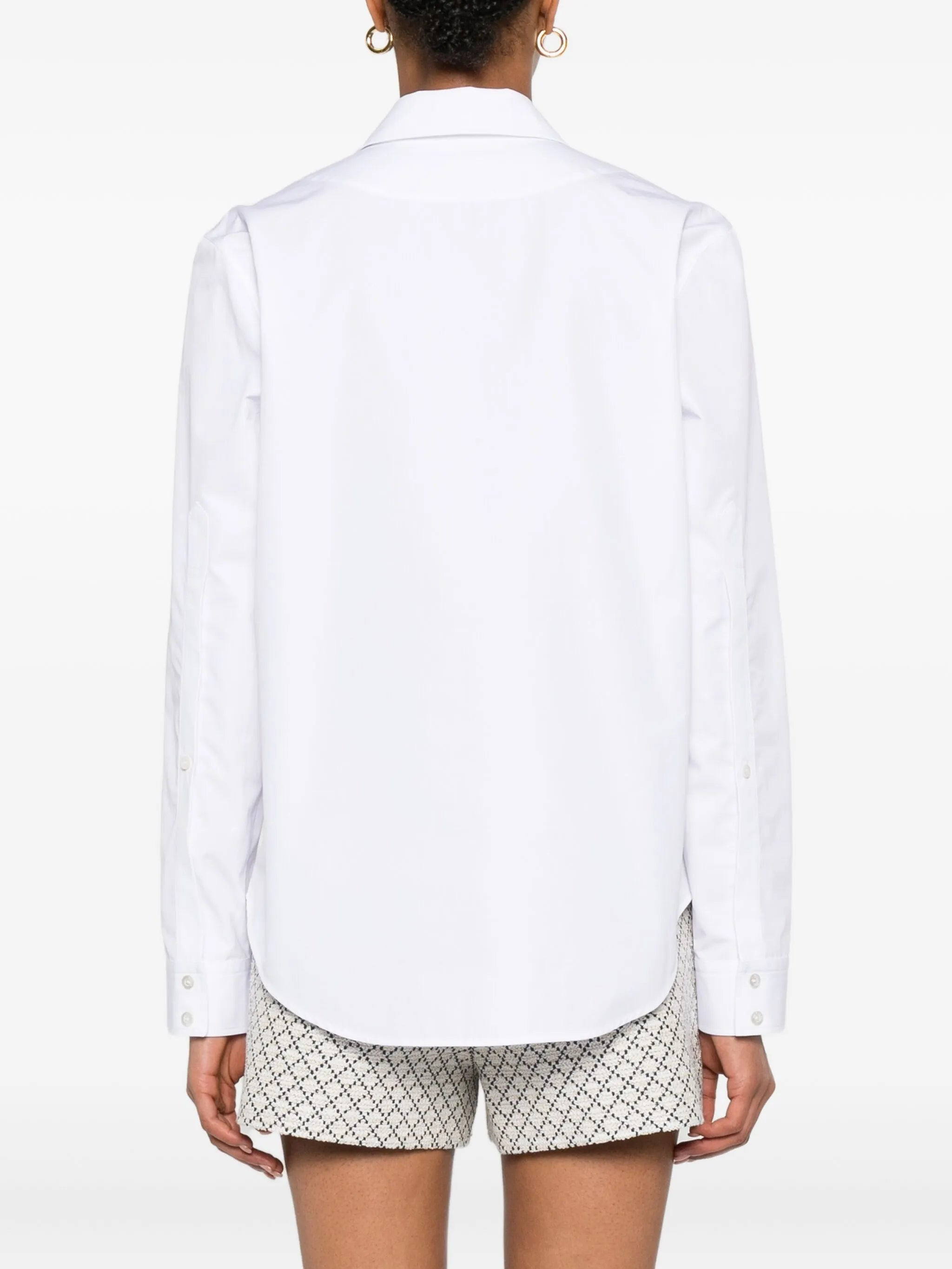 Gucci Horsebit Tie-neck Shirt - 2