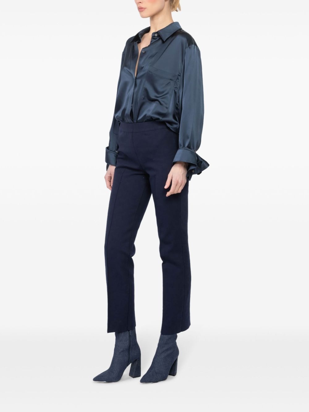 straight-leg trousers - 3