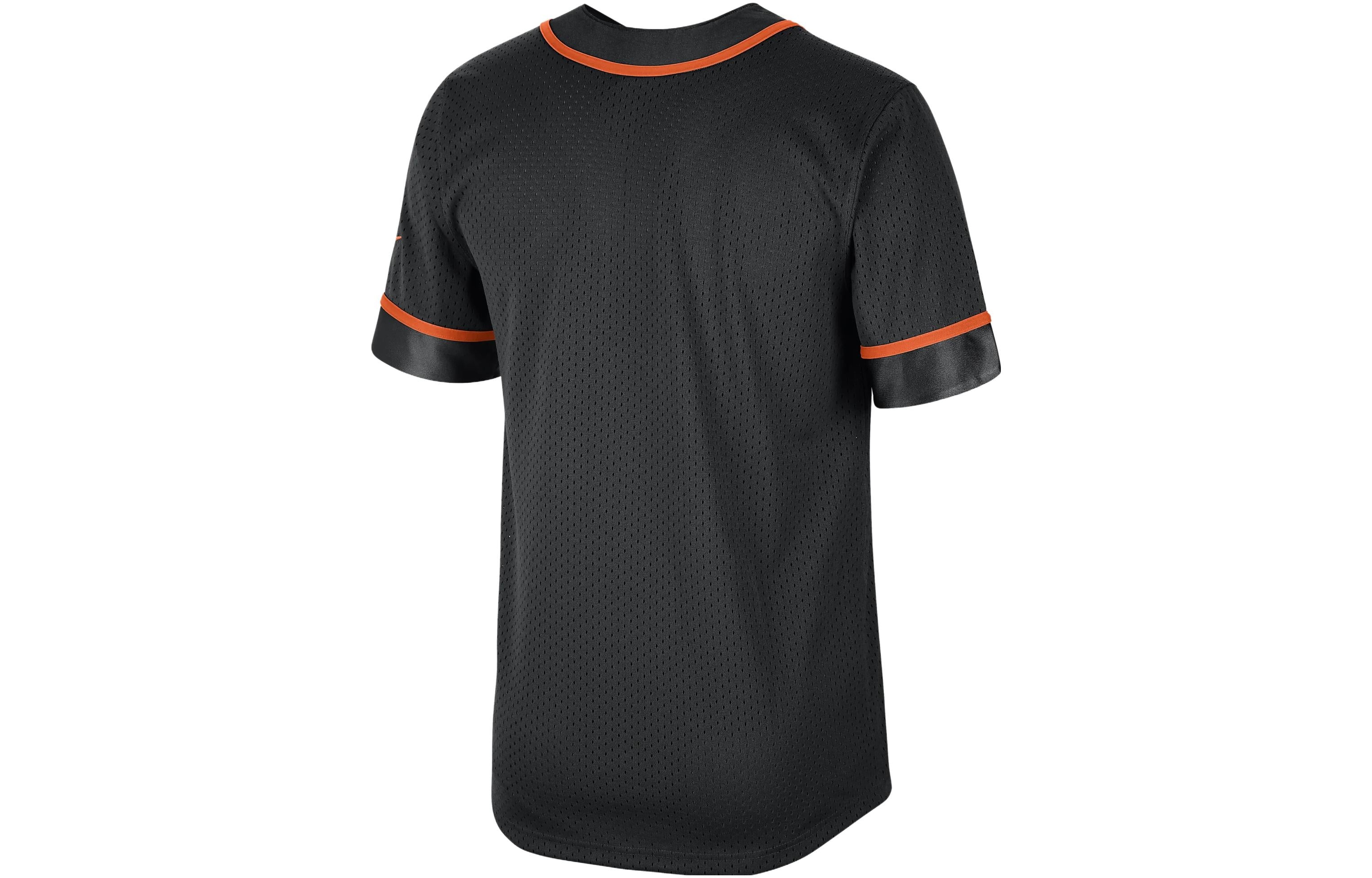 Air Jordan Phoenix Suns Statement Edition Dri-FIT NBA Short-Sleeve Top 'Black Orange' DZ0431-010 - 2