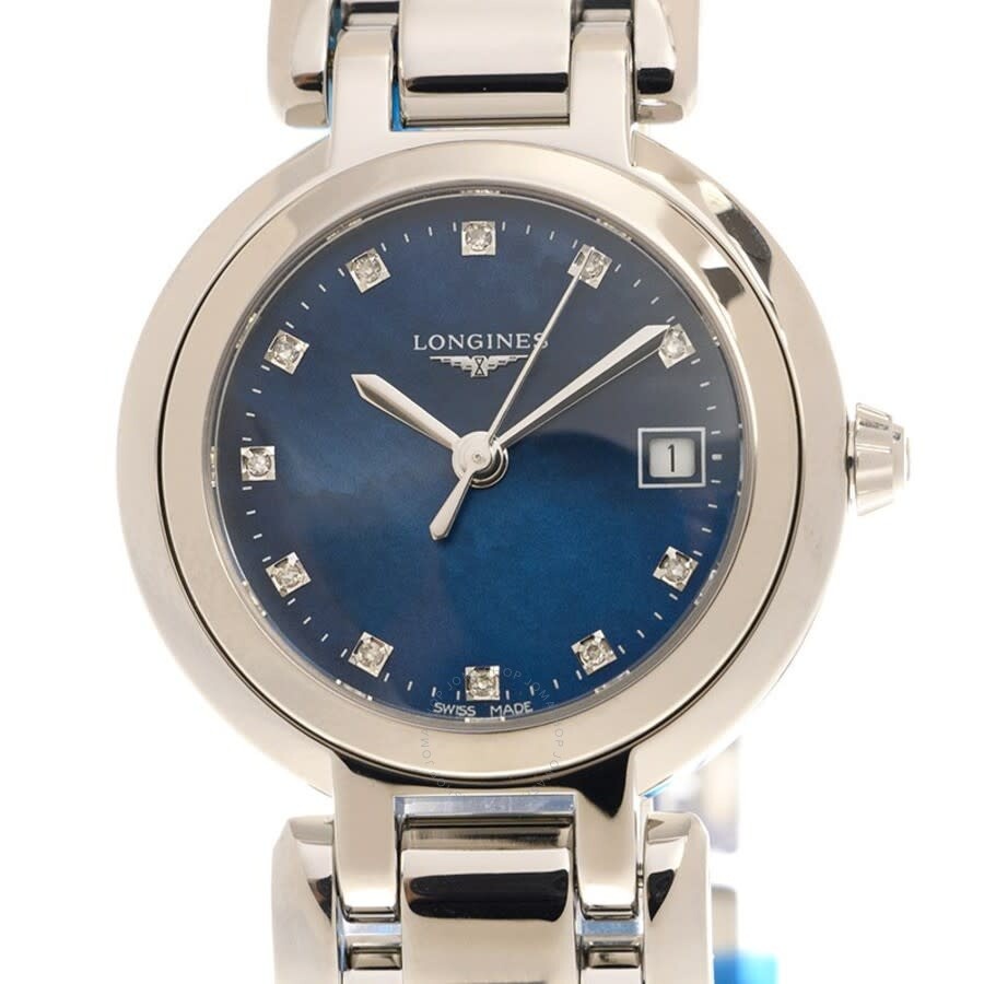 Longines Prima Luna Quartz Diamond Ladies Watch L8.110.4.98.6 - 2