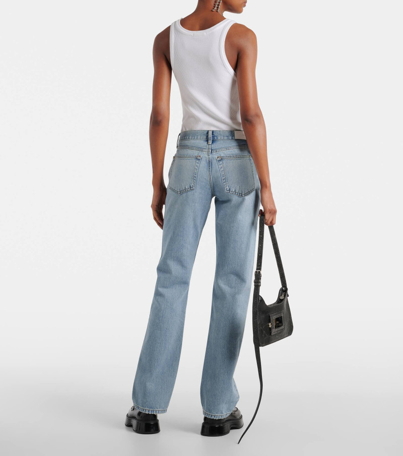 Easy mid-rise straight jeans 3