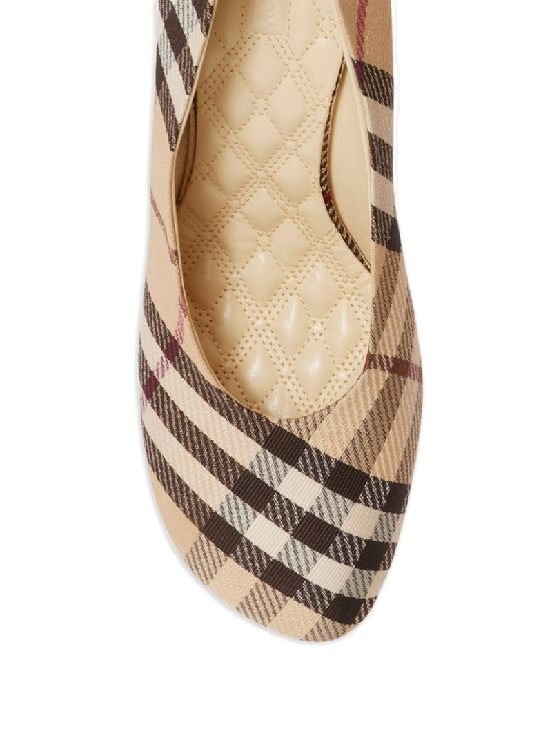 Burberry 85mm Check Baby pumps outlook