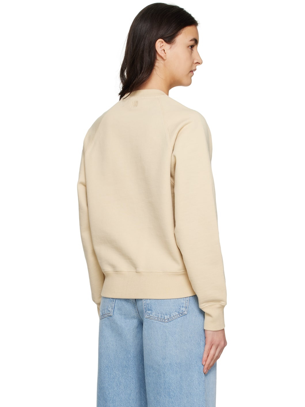 Beige Ami De Cœur Sweatshirt - 3