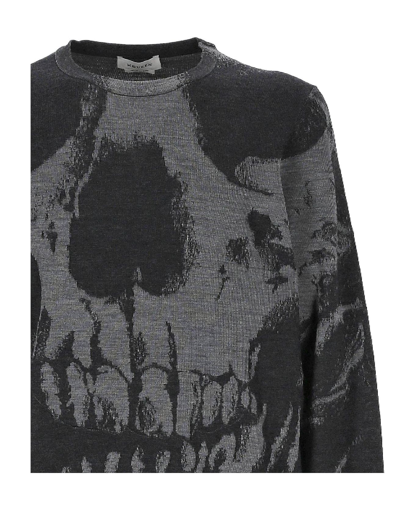 Skull Crewneck Jumper - 3